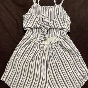 Hollister Tie Back Romper